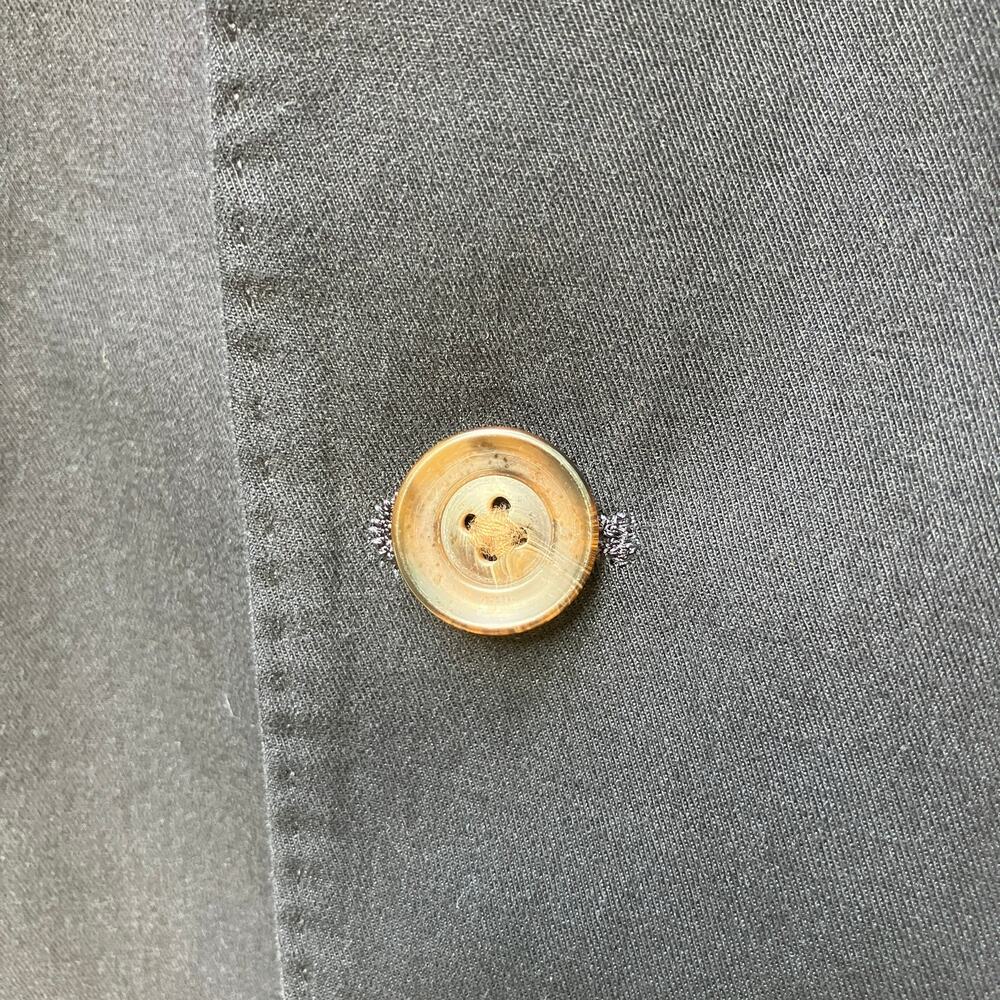 Kroon Sting‎ Wash Blazer Jacket Sport Coat 42R Black 2 Button Single Breasted - Picture 16 of 16